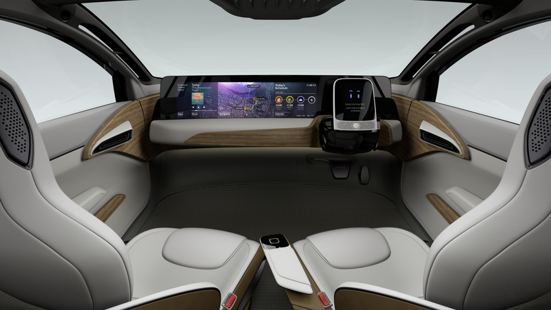 Illustration for article titled The Nissan IDS Concept Has A Smiling iPad Screen That Transforms Into Your Steering Wheel